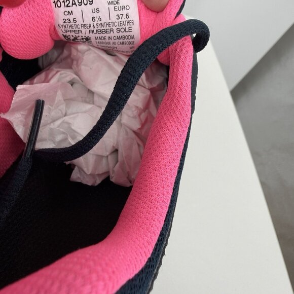 Asics Women's Jolt 3 Running Shoes size 6.5 D WIDE French Blue/Hot Pink 1012A909 - Picture 8 of 12